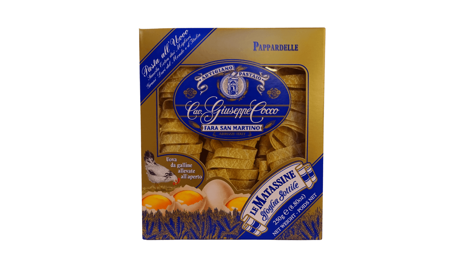 Pappardelle all’Uovo Matassine Cocco